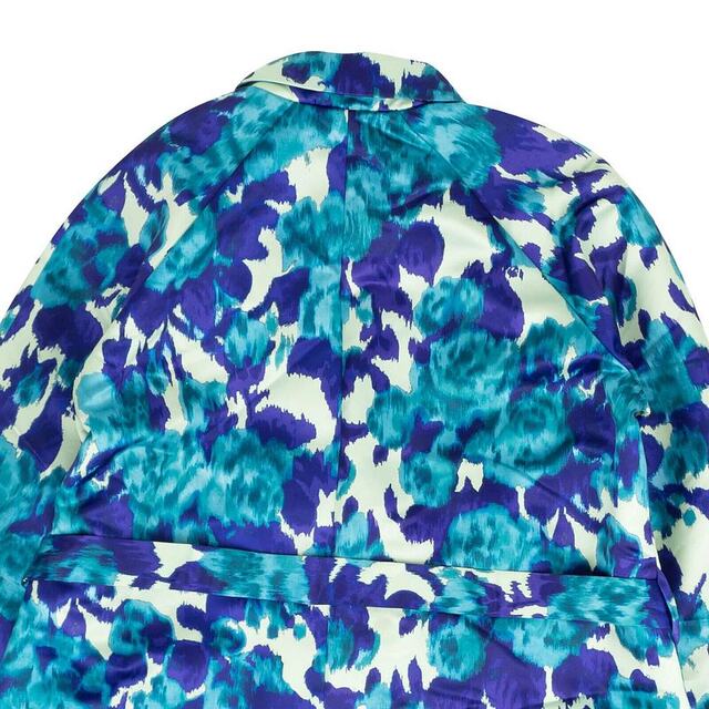 Richard QuinnRichard Quinn Moire Multicolor Print Mac -
