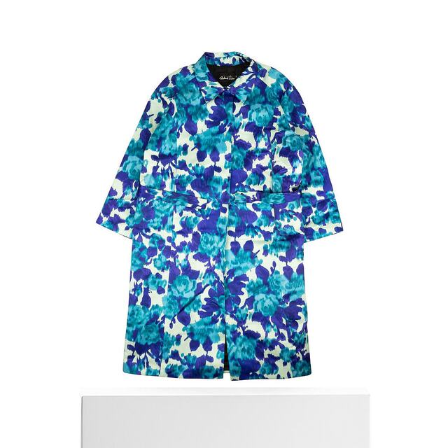 Richard QuinnRichard Quinn Moire Multicolor Print Mac -
