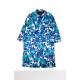 Richard QuinnRichard Quinn Moire Multicolor Print Mac -
