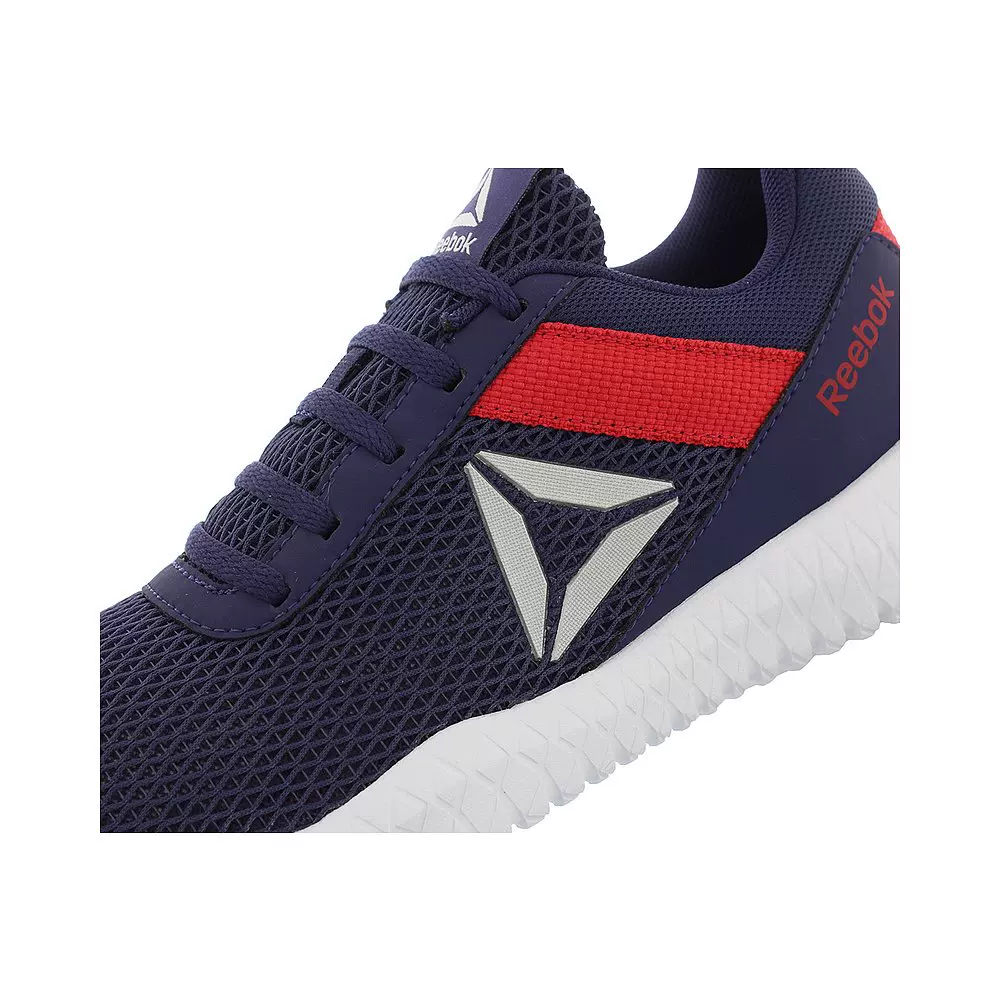 美国直邮reebok锐步女士运动鞋 flexagon tr蓝色网面户外休闲