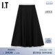 IT Japanese ENFLD women's skirt long skirt new style literary temperament splicing skirt hem umbrella skirt 131281XO