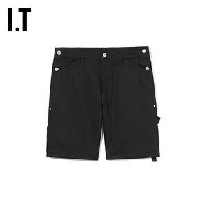 It Courreges Men's Workers Denim Short Gong New Simple Trends Loose Pants DSH0SAMM
