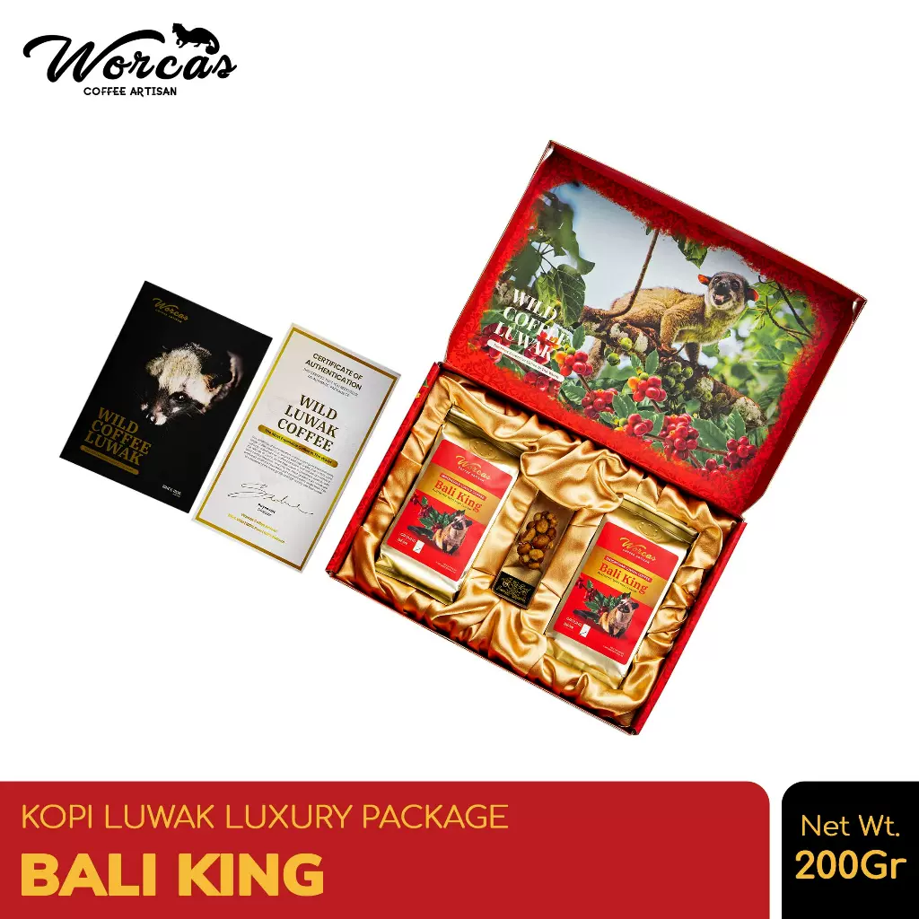 BALI KING WILD COFFEE LUWAK 200g その他 BALI KING WILD