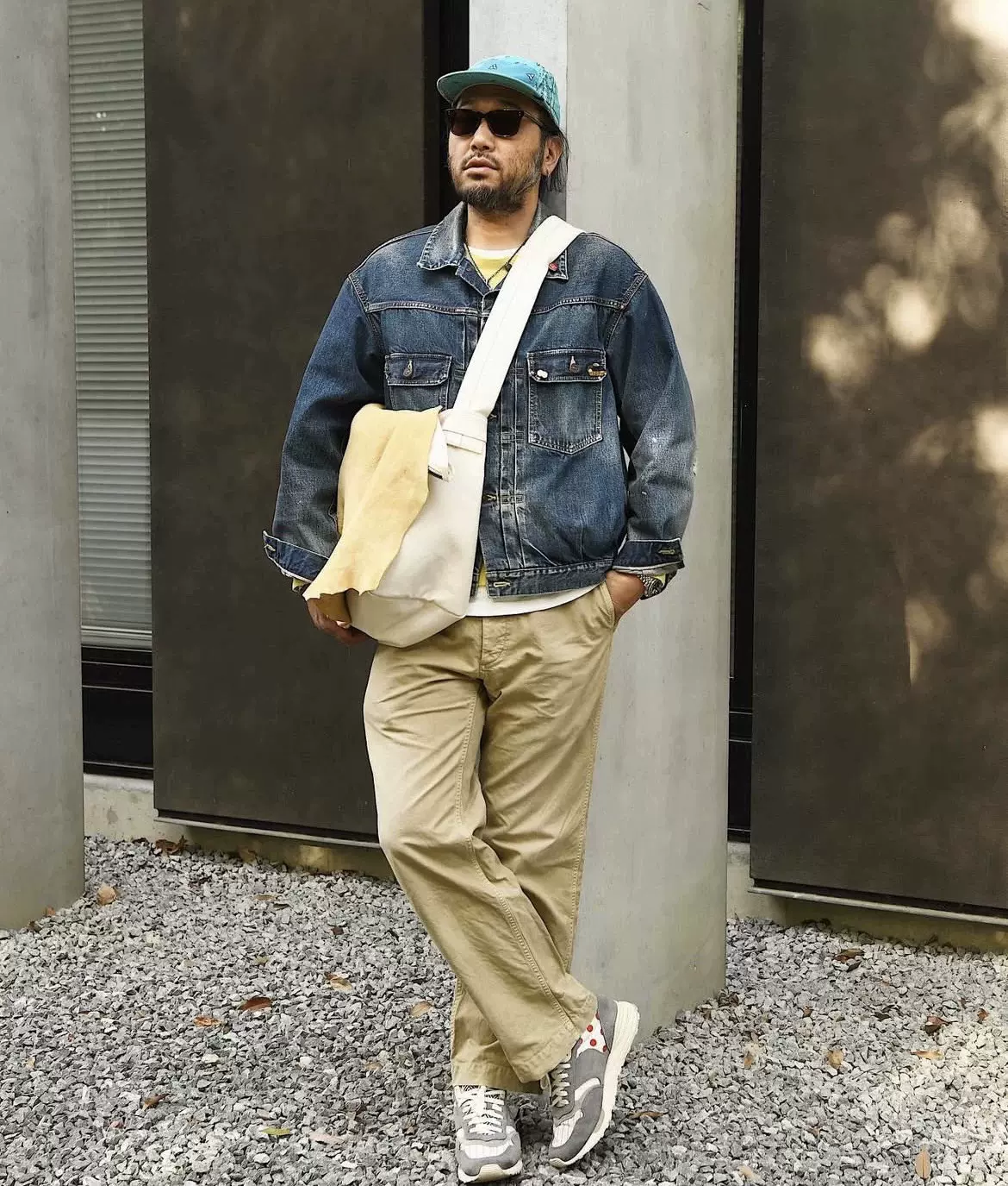 VISVIM GIFFORD PANTS 初代做旧补丁Vintage休闲长裤