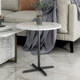 Nordic sofa side table light luxury slate living room small coffee table corner table bedside cabinet simple modern round table
