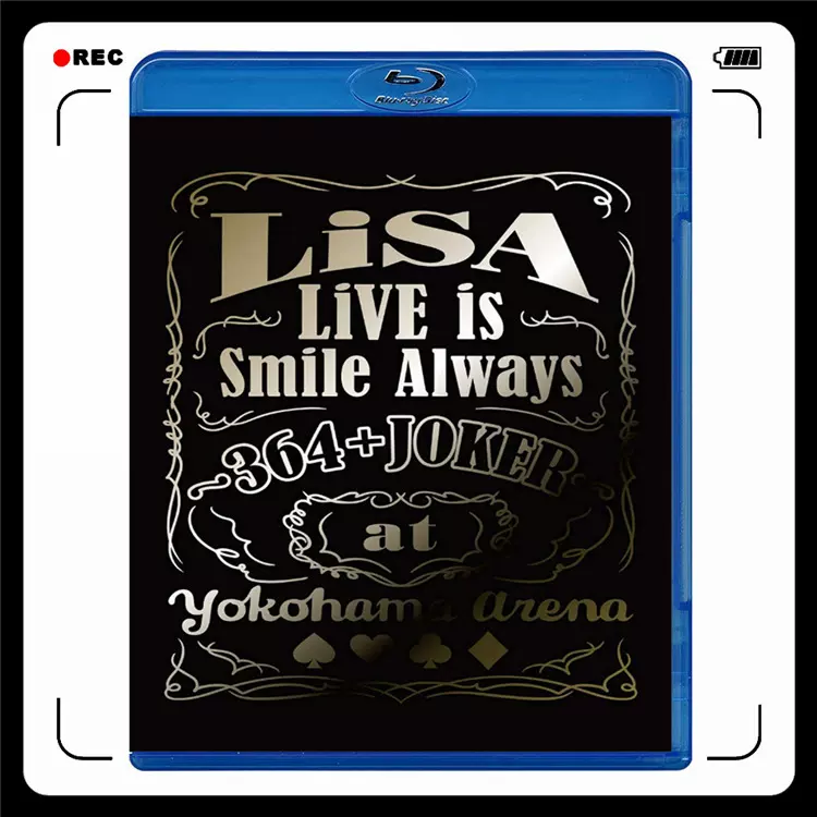 蓝光《LiSA LiVE is Smile Always 364+JOKER演唱会》BD蓝光碟-Taobao