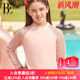 
BE van der Ang girls' split swimsuit vacation hollow sleeves high neck sun protection lycra anti-chlorine professional swimsuit