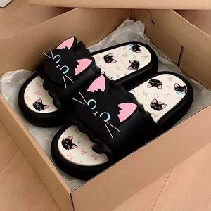 
New style slippers for women to wear outside in summer, indoor and at home, high-looking, anti-slip, anti-odor bathroom cool student slippers for women
