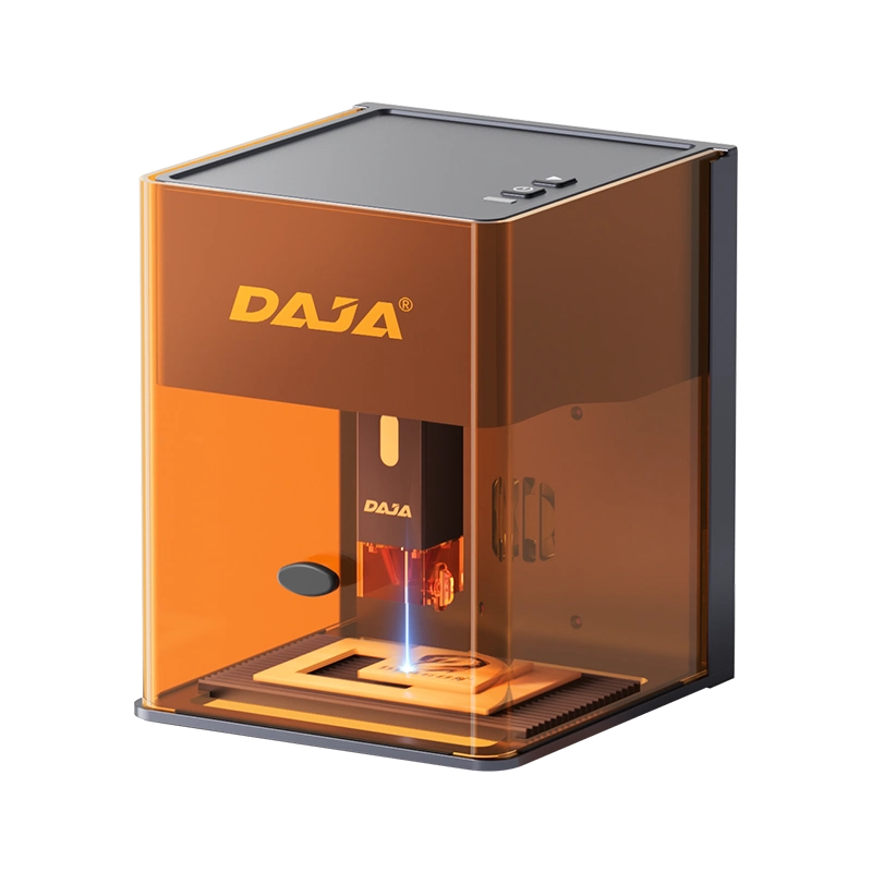 DAJA DJ6Pro激光雕刻机家用小型便携式金属刻字0.01mm精度全自动
