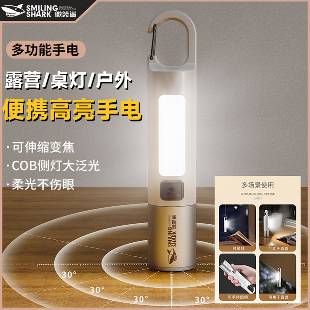 Multifunctional high-bright light rechargeable four-in-one portable ...