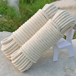 Safety Rope, Wear-Resistant, High-Altitude Work Safety Rope, Truck Rope, Heavy Object Binding, Outdoor Cotton Rope, Lifting Rope, Cattle Rope