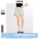Lecho Korean knitted shorts new sweet style casual pants cute girl soft versatile pants