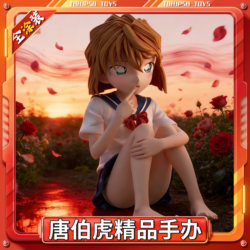 St Kaito Shinichi Beautiful Girl Peripheral Gk Statue Figurine Model Decoration Desk Ornament Trendy Toy Car Gift Model