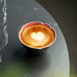 Gilded 200ml Jingdezhen Latte Coffee Cup, Special Ceramic for Latte Art, High-Quality Gift Box, Suitable for Gifting, High-End Feel