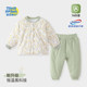 Baby cotton clothing set Winter dress baby constant temperature keeps warm and thicker autumn and winter, mottled cotton, children's cotton clothing pants
