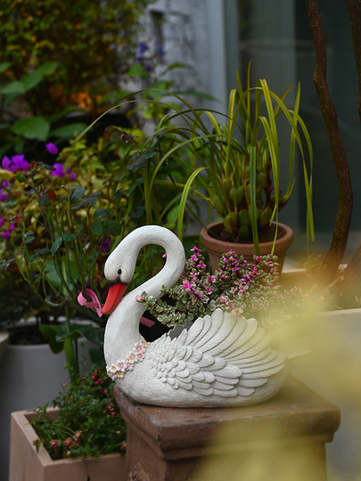 Vendita Calda Artigianato In Resina Scultura Animale Uccello Nobile Figurine Cla - Foto 4