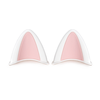 Electric car helmet accessories Cat ear Bear ears Electric vehicle accessories Big light Ear trunk ears paste
