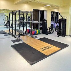 Commercial Professional Frame-Type Free Squat Rack Bench Press Smith Weightlifting Platform Cushioned Deadlift Bench Fitness Equipment