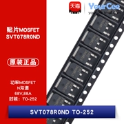 SVT078R0ND TO-252-2 Transistor hiệu ứng trường MOSFET kênh N 68V 88A