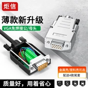 Đầu nối VGA không hàn HDB15 nam nữ 15 chân cổng nối tiếp VGA màn hình máy tính không hàn đầu nối máy chiếu
