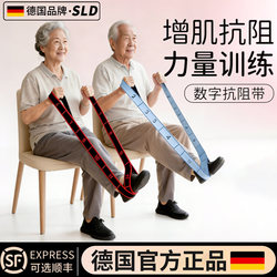 German Resistance Training Elastic Band for Middle-Aged and Elderly People, Specifically for Rehabilitation of Glute Muscles and Leg Strength Training