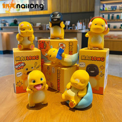 Baimao Dj Milk Dragon 2026 New Model Office Desktop Ornaments Creative Home Decorations Cute Car Accessories