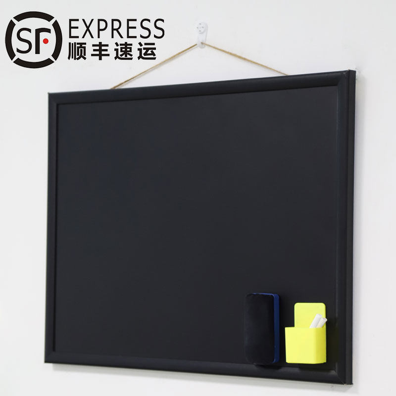 Wooden Frame Magnetic Blackboard for Home and Office Use