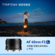 Mingjiang AF 40mm F2 full-frame fixed focus automatic lens for cultural travel photography suitable for Panasonic L-mount S9 S5SL