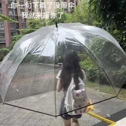 Extra-Large Umbrella, Extra Large, Extra Thick, Reinforced, Special for Heavy Rain, Dual-Use for Sun and Rain, Creative, Funny, Multi-Person Large Umbrella