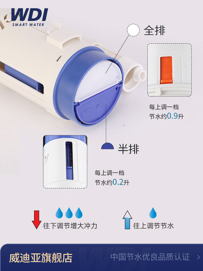 Reeds Kit De Chasse D'eau Double Chasse D'eau Et De Remplissage Pour Chasse D'eau, Robinet à Boisseau Sphérique Universel Approuvé WRAS