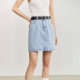 LILY Outlet new women's design and printed cotton denim skirt short skirt for women
