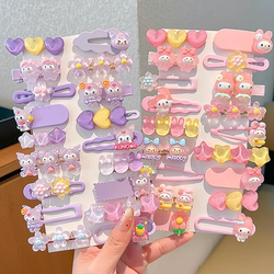 Cute Hair Clips for Girls, Cartoon Hairpins for Children, Hair Accessories for the Back of the Head, Bangs Clips for Girls' Forehead and Side Hair