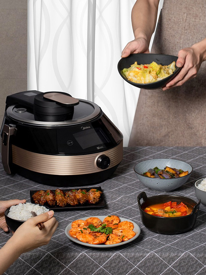 美的家用全自动智能炒菜机