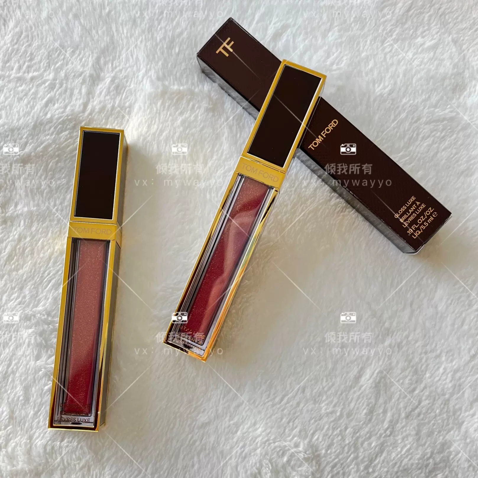 Tom ford汤姆福特TF黑金镜面唇釉23/22/24/04/20新色sunrise pink - Taobao