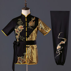 Adult Martial Arts Competition Uniforms, Practice Uniforms, Kung Fu Training Uniforms, Chinese Style Changquan Performance Uniforms, Children's Tai Chi Performance Uniforms