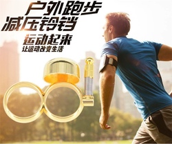 【outdoor Running Bell Couple Models Bell Pendant Finger Accessories Social Terror Creative Toys