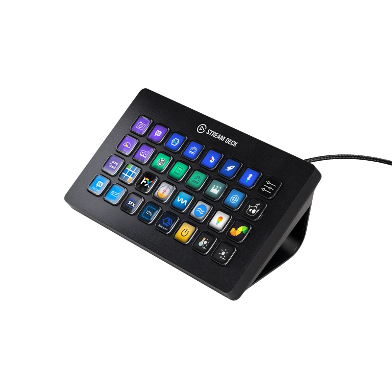 Elgato Stream Deck XL 32键直播导播切换台宏按键可编程快捷键盘