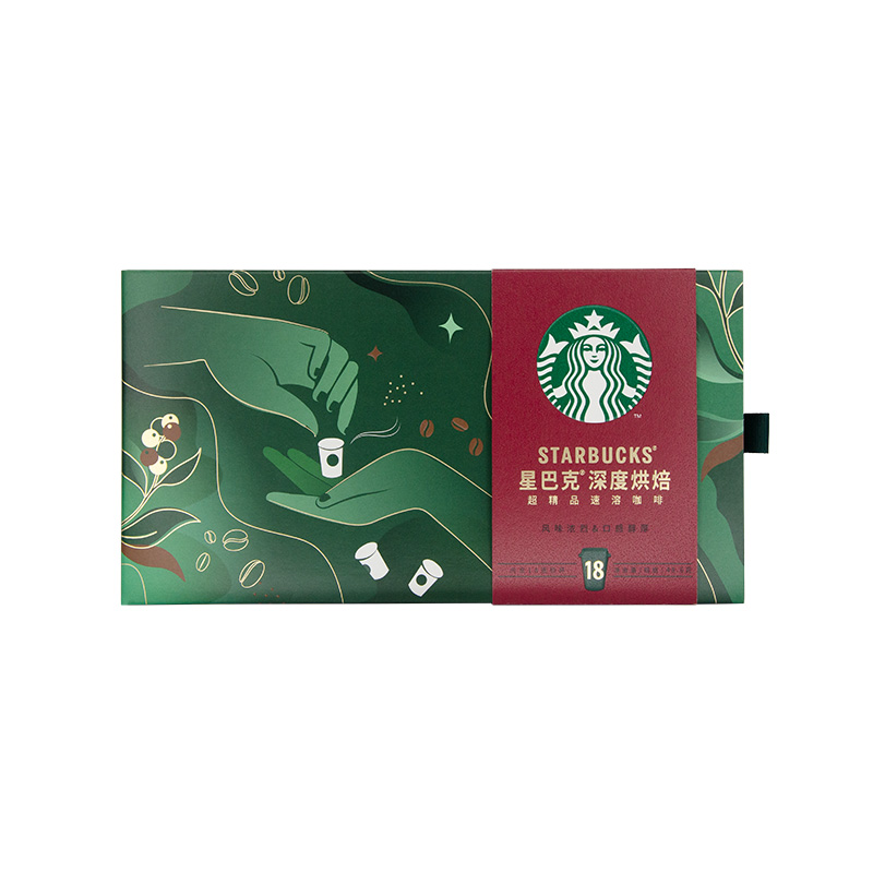 临期特价，Starbucks 星巴克 随星杯 超精品速溶咖啡 2.7g*18杯