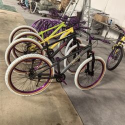 Trendy Single-Speed Mountain Bike with Hydraulic Disc Brakes, Alloy Rims, Suitable for Students, Men's and Women's Commuting, Racing, and Youth Use