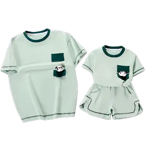 parent-child casual sports suit summer Latest Best Selling Praise