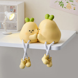 Creative and Cute Hanging Doll Desktop Ornament Pegboard Shelf Decoration for Children and Girls to Transform Small Items