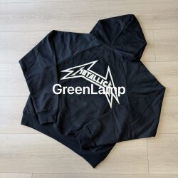 [in Stock] Green Light Independent High Street Style 2Nd Old School Metal Band Hoodie