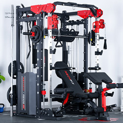Gantry Fitness Equipment, Home Multifunctional All-In-One Squat Rack, Strength Training Smith Machine, Comprehensive Training Device