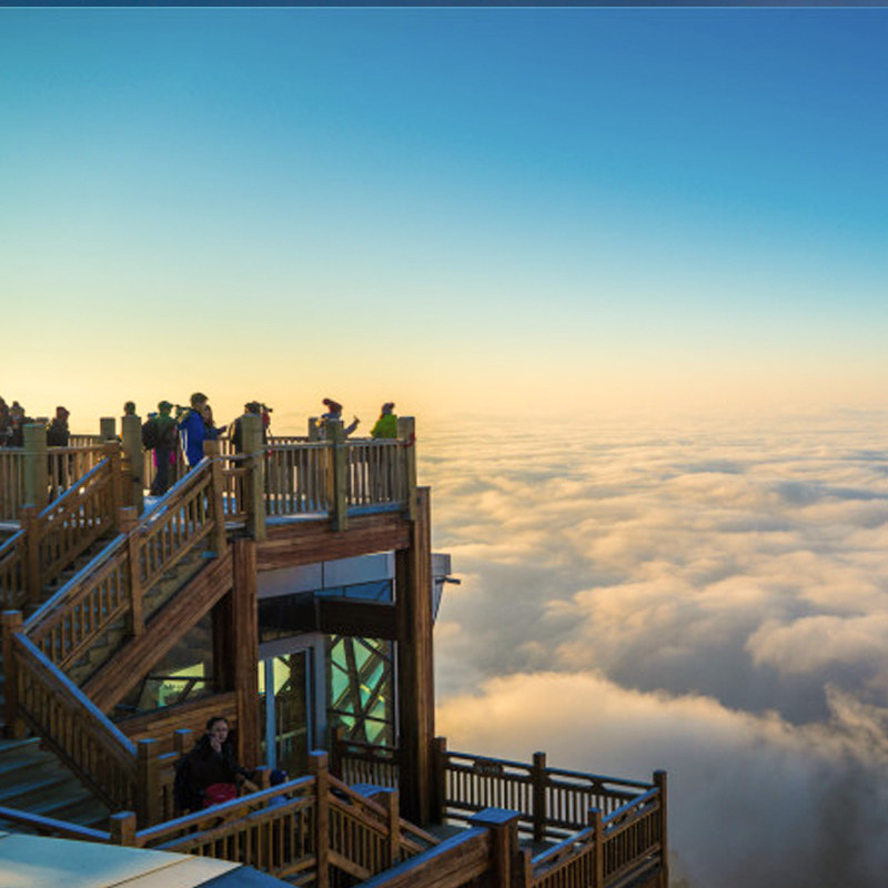 成都周边游西岭雪山二日游花水湾温泉纯玩2日游滑雪温泉跟团游