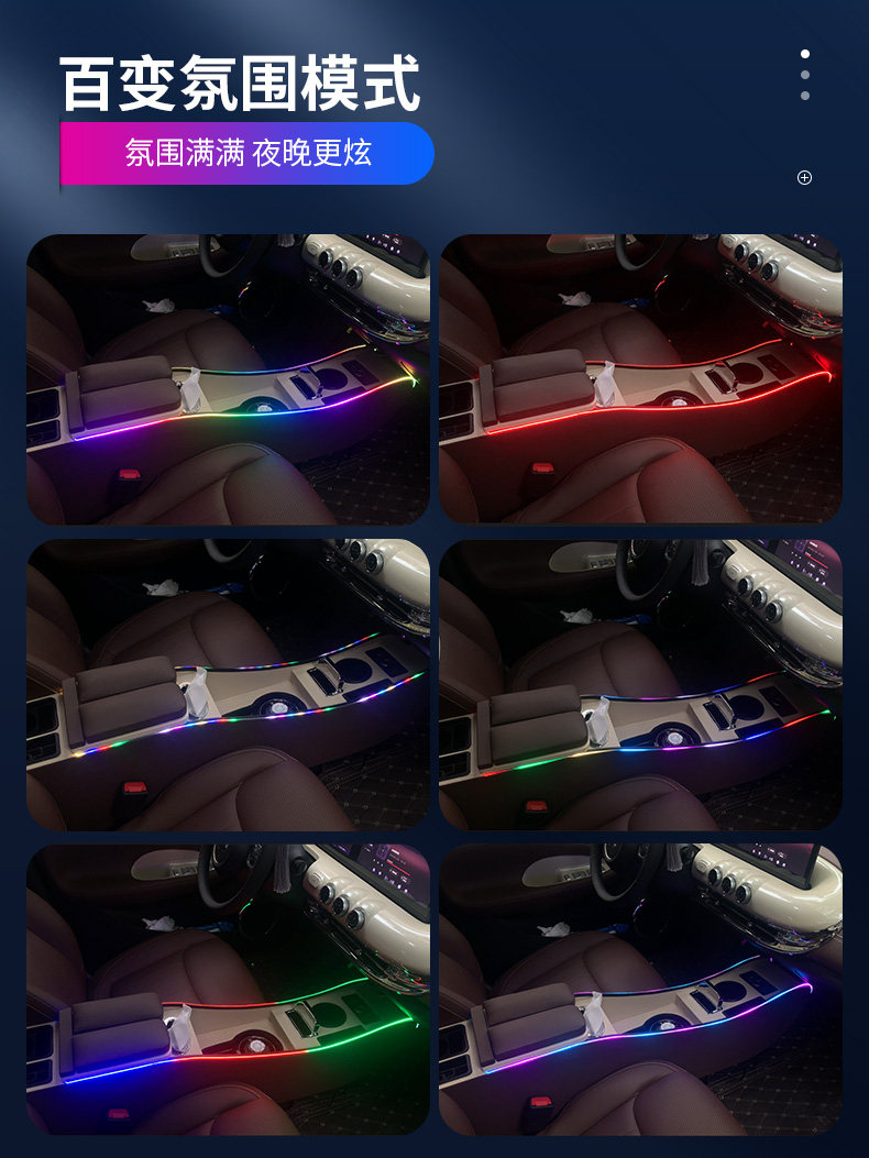 Wuling bingo armlehnenbox – verbesserte atmosphärenbeleuchtung mit ...