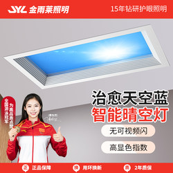 Intelligent Blue Sky Light Natural Light Integrated Ceiling Led Light Kitchen Bathroom Skylight Imitation Sun Sky Light
