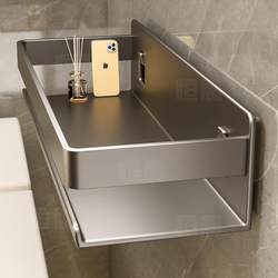 No-Drill Bathroom Storage Rack for Toilet, Shower Room, Washbasin, Shower Gel, Wall-Mounted Storage Rack