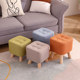 Small stools for household use, small square stools for small fabric living room, square stools for shoe replacement, low puddles, internet celebrity children's stools
