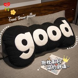 Creative ins Pillow for Headboard, Office Lumbar Support, Backrest, Sofa Cushion, Nap Time, Dormitory Bed, Soft Cushion