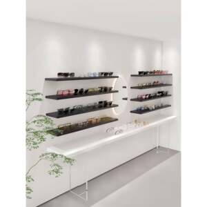 
Glasses frame store display rack glasses store display rack sunglasses sunglasses display rack black plate creative glasses shelf